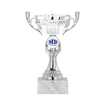 Odak Kupa - Economy Kupalar - Eco-016 B - 19 Cm Altın - Beyaz