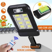Uzaktan Kumandalı 160 Led Solar Bahçe Lambası - 9080237793990do
