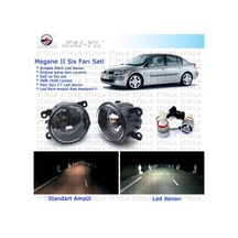Renault Megane 2004-2008 Beyaz Led Xenon Sis Farı Seti