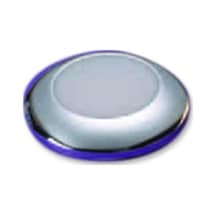 Tavan Lambası Kırmızı Ledli 12V Krome 80Mm Kırmızı