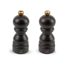 Peugeot Paris Tuz+karabiber 2 Li Set Siyah 12 Cm Kutulu Ahşap