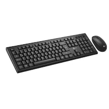 Lecoo Kw200 Kablosuz Türkçe Q Klavye & Mouse Set Siyah