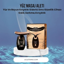 Yüz Ve Boyun Masaj Aleti Yunus Tasarım, Kırışık Görünümü Giderici