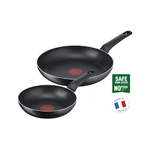 Titanyum 1x Simplecook Difüzyon Tabanlı 20/26 Cm 2&apos Li Tava Seti - 2100126824 Açık Gri