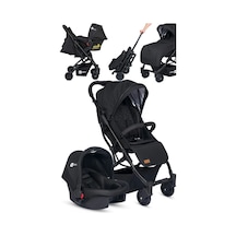 Mimma Baby Black Drone Sky Travel Kabin Sistem Bebek Arabası