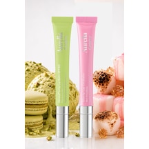 Sunlit & Soft Spf Lip Essential - Güneşten Koruyucu & Dolgunlaştırıcı, Nemlendirici Etkili İkili Lip Balm Seti Soft Pembe & Altın Işıltılı Şeffaf
