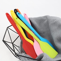 Yeşil Silikon Spatula 1 Adet 8.0ın Küçük Kauçuk Spatula Isıya Dayanıklı Yapışmaz Esnek Kazıyıcılar Karıştırma Pişirme Araçları Mutfak