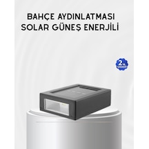 Güneş Enerjili Su Geçirmez Bahçe Apliği Uzun Ömürlü Led Li