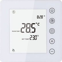 Vkemall 16A Elektrikli Isıtma Termostatı Lcd Dokunmatik Ekranlı Dijital Isıtma Termostat