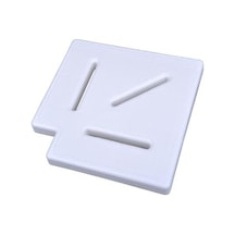 90° Havuz Kenar Taşma Izgarası Köşe Parçası CM 25.Havuz Izgarası