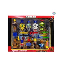 Oyuncak Roblox Figürleri Toplam 24 Parça Büyük Boy 10 Karakterli Figür Set