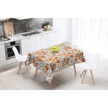 Adawall Orange Lotus Masa Örtüsü