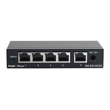 Reyee Rg Es105D 5 Port 10 100 Switch Metal Kasa
