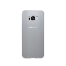 Samsung Galaxy Uyumlu S8 1mm Silikon Şeffaf Kapak