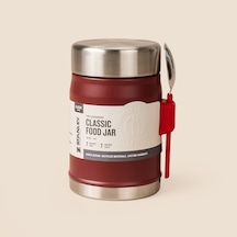 Termos The Legendary Food Jar + Spork Cranberry - 400 Ml Çok Renkli