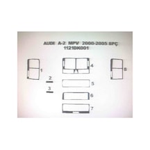 Audi A2 2000 8 Parça Torpido Kaplama Renk Gri