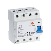 Oag 4 40 A-300 Ma Kaçak Akım Rölesi