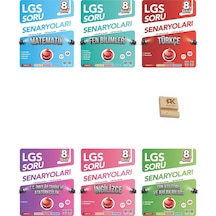 Nartest Lgs 8. Sınıf Tüm Dersler Çıkmış Sorular Ve Lgs Tarzı Soru Senaryoları 6lı Set Telefon Standı