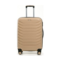 Yefa Pp Polipropilen Kırılmaz Orta Boy Valiz Altın