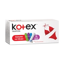 5 Adet Kotex Tampon Super 16 Ped