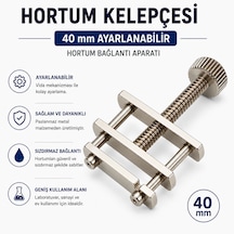 Hortum Kelepçesi 40 Mm Ayarlanabilir - Hortum Bağlantı Aparatı