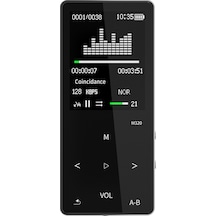 Yunboo Mahdi M320 Bluetooth Mp3 Çalar 8gb Hafızalı, Fm Radyo Ve Kayıt Özellikli Taşınabilir Müzik Çalar