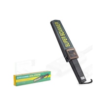 Hadron Hdx6528 Super Scanner El Tipi Güvenlik Metal Dedektörü Siyah
