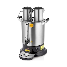 Remta Pt14 Platin Model Çift Demlikli Çay Makinesi, 17 L