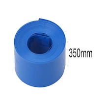 350x0.18 18650 Batarya Pvc Shrink Kaplama Makaron 100cm