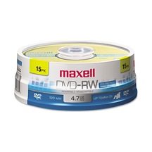 Dvd-rw Disc, 4.7 Gb, 2 X, Spindle, Altın, 15/paket, Sold As 1 Paket Yeniden Yazılabilir.