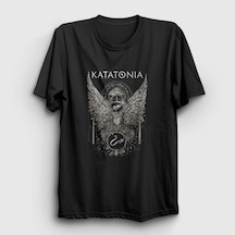 Presmono Unisex Temple Katatonia T-shirt Siyah