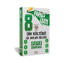 2025 Farklı İsem 8. Sınıf Din Kültürü Soru Bankası
