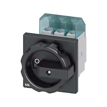 Siemens 25a 3p Siyah Önden Tespit Acil Stop Şalteri,3ld2103-0tk51