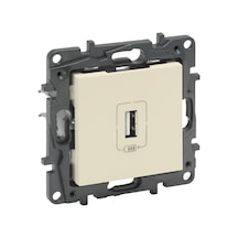 Legrand Raventi Serisi Tekli Usb Şarj Priz Krem - 768497