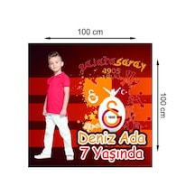 Kişiye Özel 100X100 Cm Doğum Günü Afiş Branda Baskı N11.4449