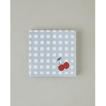 English Home Cherry Cherry Kağıt 20'li Kağıt Peçete 33x33 Cm Mavi