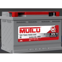 12v 72 Ah 640a En Mutlu Akü