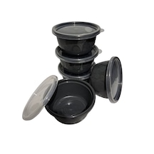 Hobby Life Tick Tock Hava Sızdırmaz Saklama Kabı 5'li Set 5 x 250 ML Antrasit