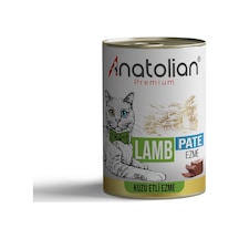 Anatolian Premium Adult Lamb Pate Kuzulu Yetişkin Ezme Kedi Konservesi 400 G