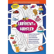 Labirent ve Harfler 5+ Yaş- Misket Kitap