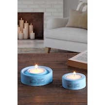 Holder 2'li Set Mumluk Tea Light Mumluk Seti Dekoratif Şamdan Mumluk 001