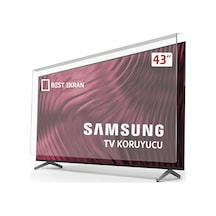 Bestekran Samsung Uyumlu 43TU8500 TV Ekran Koruyucu 43" İnç 108 Cm
