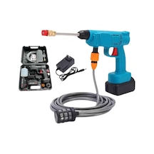 Şarjlı - 673 - Ve Yüksek Basınçlı Oto Yıkama Makinesi Ve Sulama Tabancası Bahçe - Shophnrl - Yıkama Makinesi