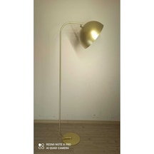 Dylight Retro Metal Rustik Mafsallı Gold Köşe Lambader