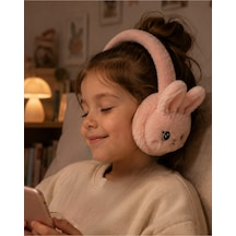 Bluetooth 5.3 Peluş Kulaklık Tf Kart Destekli Kablosuz Kulaküstü Kulaklık -