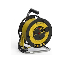 Stanley  ST-P-4025 Makaralı Kablo 40 Mt, 3x2.5mm, 4 Prizli, IP44