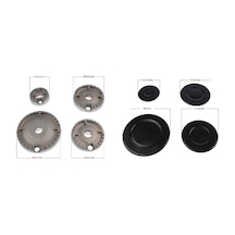 Çetintaş Metal Başlık Bek Takımı 8 Parça , Ankastre & Set Üstü Ocak Takım