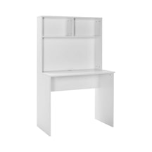 White Raflı Çalışma Masası-mat Beyaz 90x148x52 Cm Gxyxd