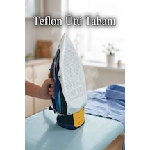 Teflon Ütü Altlığı Yanmaz Yapışmaz Ütü Altlığı Ütü Tabanlığı Teflon Silikon Ütü Altlığı Beyaz
