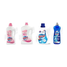 Bingo Yüzey Tem. Fresh 2.5 Lt + Yüzey Tem. Fresh 2.5 Lt + Beyazlar İçin Sıvı Det. 1755 Ml + Parlatıcı 400 Ml 4'lü Set Diğer